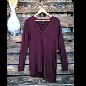 White House Black Market Asymmetrical Top (J5)